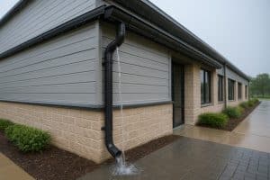 התקנת מרזבים בעסק